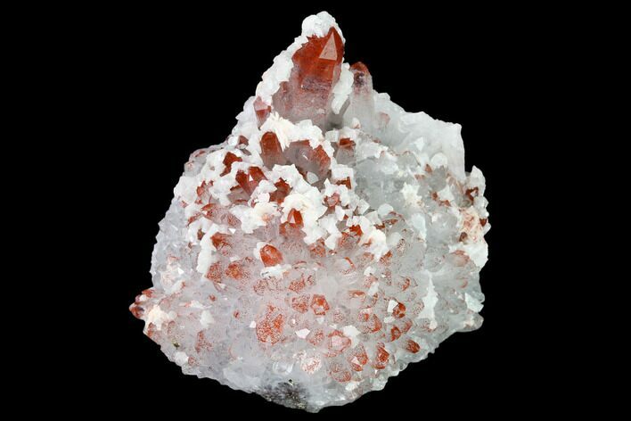 Hematite Quartz, Dolomite and Pyrite Association - China #170230